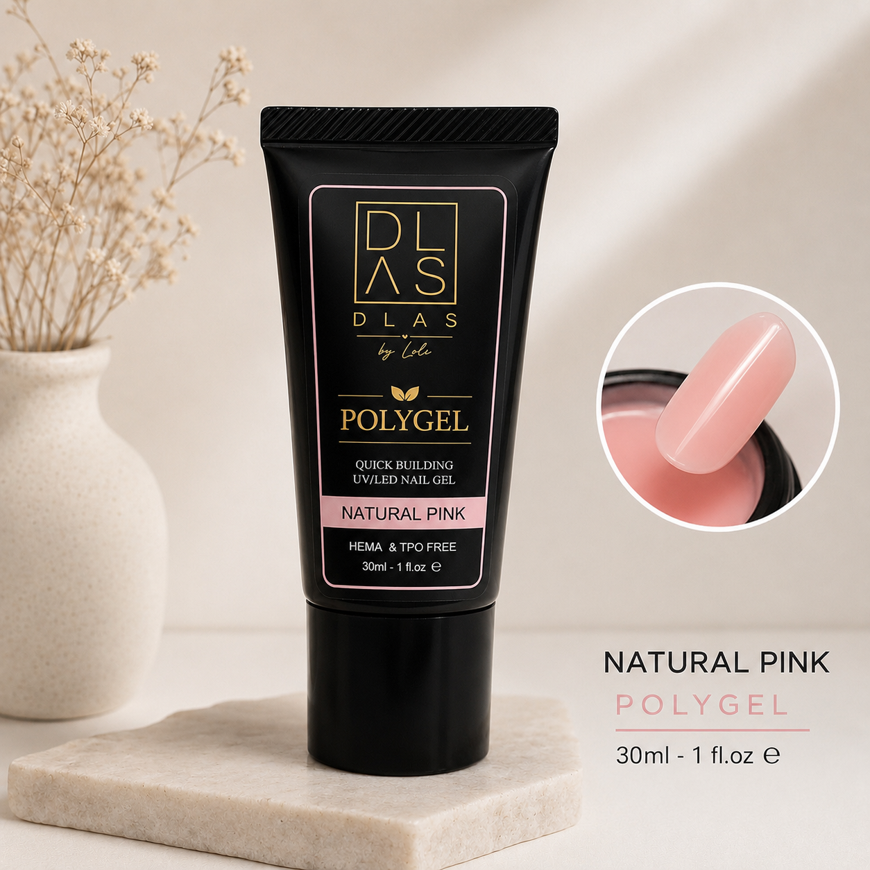 Polygel  Natural Pink